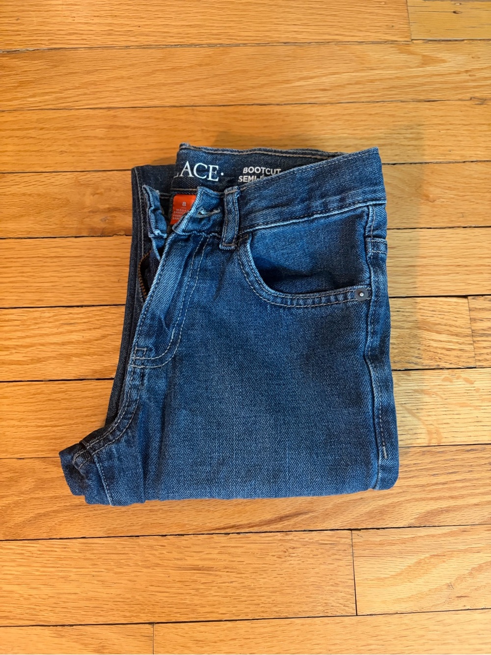 The Children's Place Dark Blue Bootcut Jeans